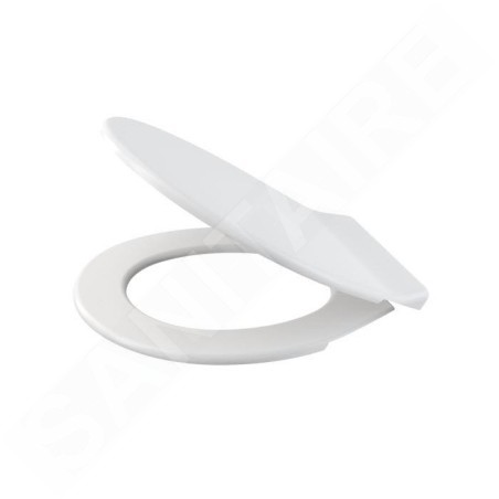 Alcadrain Toiletzittingen - Abattant WC Basic antibactérien, blanc A6550