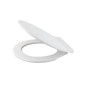 Alcadrain Toiletzittingen - Abattant WC Basic antibactérien, blanc A6550
