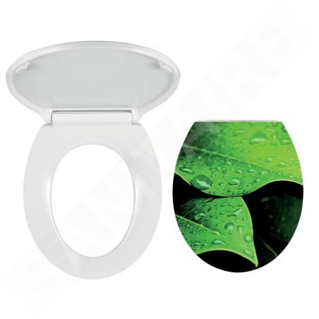 Novaservis Prestige - Abattant WC, duroplast, Softclose, blanc/impression couleur WC/SOFTNATURE