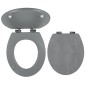 Novaservis Prestige - Siège de toilette, MDF, Softclose, gris béton WC/SOFTSTONE2