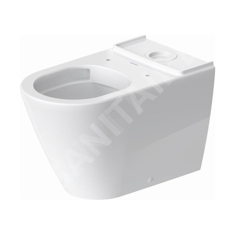 Duravit D-Neo - WC à poser avec réservoir, évacuation Vario, Rimless, HygieneGlaze, blanc 2002092000 Duravit D-Neo - WC à poser avec réservoir, évacuation Vario, Rimless, HygieneGlaze, blanc 2002092000