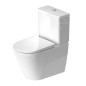 Duravit D-Neo - WC à poser avec réservoir, évacuation Vario, Rimless, HygieneGlaze, blanc 2002092000 Duravit D-Neo - WC à poser avec réservoir, évacuation Vario, Rimless, HygieneGlaze, blanc 2002092000