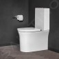 Duravit White Tulip - WC à poser avec réservoir, évacuation Vario, Rimless, blanc 2197090000 Duravit White Tulip - WC à poser avec réservoir, évacuation Vario, Rimless, blanc 2197090000