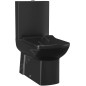 Sapho Lara - WC combi, évacuation arrière/bas, noir mat LR360 Sapho Lara - WC combi, évacuation arrière/bas, noir mat LR360