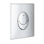 Grohe Solido - Bâti-support, cuvette et abattant Bau Ceramic, softclose, plaque de déclenchement Skate Air, chrome/blanc Grohe Solido - Bâti-support, cuvette et abattant Bau Ceramic, softclose, plaque de déclenchement Skate Air, chrome/blanc