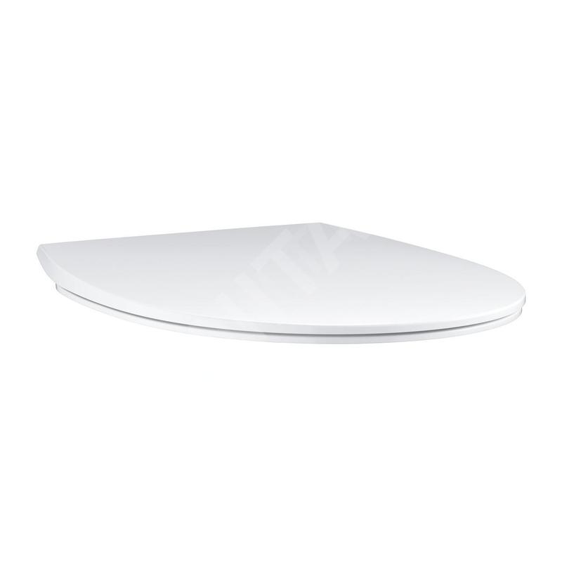 Grohe Bau Ceramic - Siège toilette Slim, SoftClose, blanc alpin 39923000