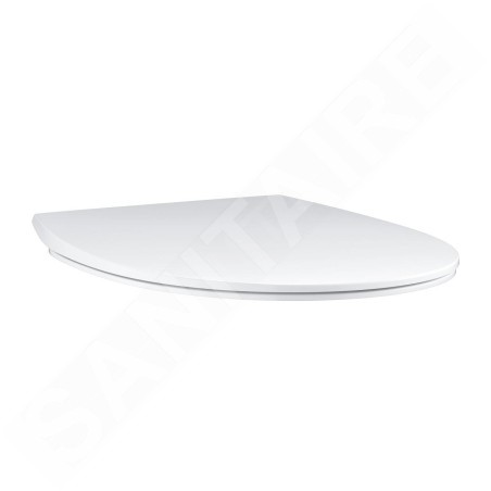 Grohe Bau Ceramic - Siège toilette Slim, SoftClose, blanc alpin 39923000