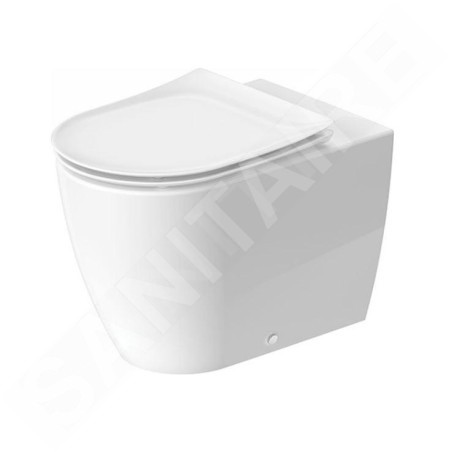 Duravit Soleil by Starck - WC à poser, sortie horizontale, avec HygieneGlaze, blanc 2010092000