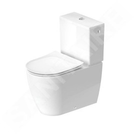 Duravit Soleil by Starck - Cuvette combinée de WC, vidage Vario, Rimless, blanc 2011090000