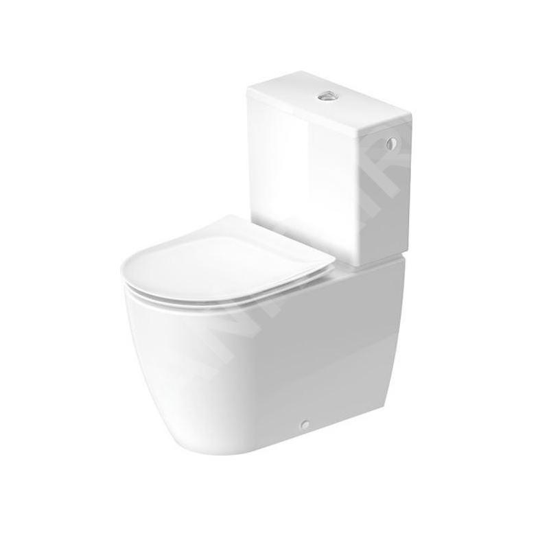 Duravit Soleil by Starck - Cuvette combinée de WC, vidage Vario, Rimless, Hygieneglaze, blanc 2011092000 Duravit Soleil by Starck - Cuvette combinée de WC, vidage Vario, Rimless, Hygieneglaze, blanc 2011092000