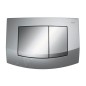 Tece TECEambia - Commande de chasse d'eau, chrome mat /brillant 9240253