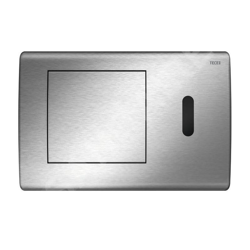 Tece TECEplanus - Commande électronique de chasse d'eau, alimentation  depuis pile, inox 9240350