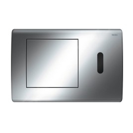 Tece TECEplanus - Commande électronique de chasse d'eau, alimentation  secteur, chrome brillant 9240353