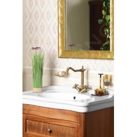 Sapho Antea - Mitigeur de lavabo avec bonde, bronze 3376