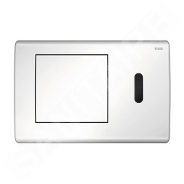 Tece TECEplanus - Commande électronique de chasse d'eau, alimentation  secteur, blanc brillant 9240362
