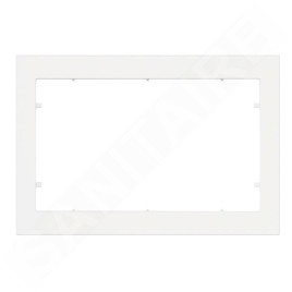 Tece TECEnow - Cadre de montage du bouton de chasse d'eau, blanc 9240410