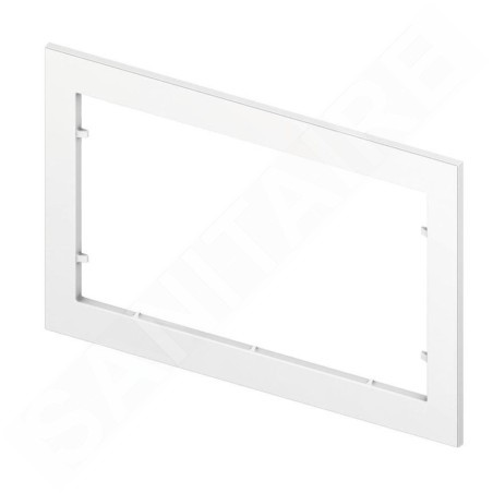 Tece TECEnow - Cadre de montage du bouton de chasse d'eau, chrome brillant 9240411