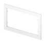 Tece TECEnow - Cadre de montage du bouton de chasse d'eau, chrome mat 9240412