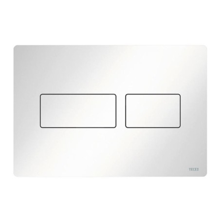 Tece TECEsolid - Commande de chasse d'eau, blanc brillant 9240432