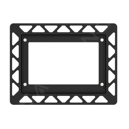 Tece TECEnow - Cadre de montage pour la commande de chasse d'eau encastré dans le carrelage, chrome brillant 9240649