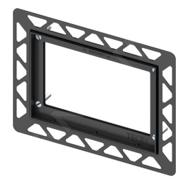 Tece TECEnow - Cadre de montage pour la commande de chasse d'eau encastré dans le carrelage, chrome brillant 9240649