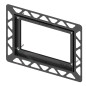 Tece TECEnow - Cadre de montage pour la commande de chasse d'eau encastré dans le carrelage, chrome brillant 9240649