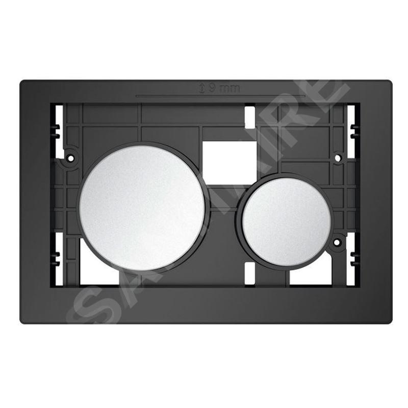 Tece TECEloop - Commande de chasse d'eau, sans couvercle supérieur, boutons : chrome mat 9240665