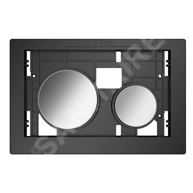 Tece TECEloop - Commande de chasse d'eau, sans couvercle supérieur, boutons : chrome brillant 9240666