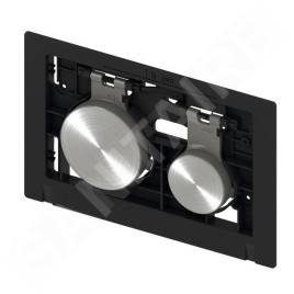Tece TECEloop - Commande de chasse d'eau, sans couvercle supérieur, boutons : chrome brillant 9240666