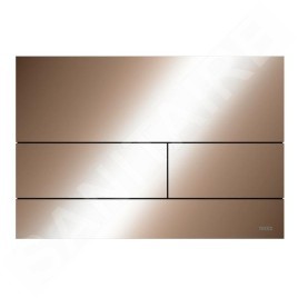 Tece TECEsquare - Commande de chasse d'eau, rose-doré brillant 9240841