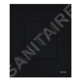 Tece TECEnow - Commande de chasse d'eau d’urinoir, noir 9242403