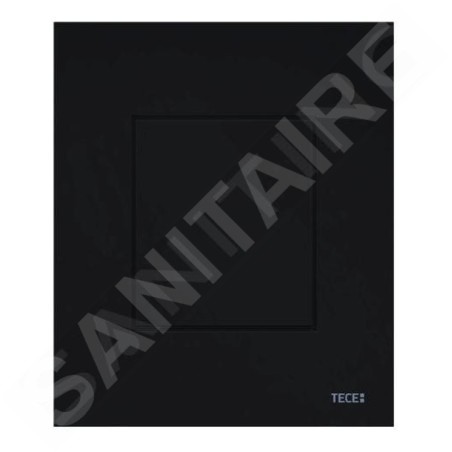 Tece TECEnow - Commande de chasse d'eau d’urinoir, noir 9242403