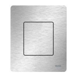 Tece TECEsolid - Commande de la chasse d'eau d’urinoir, finition anti-empreintes, acier inoxydable brossé 9242434