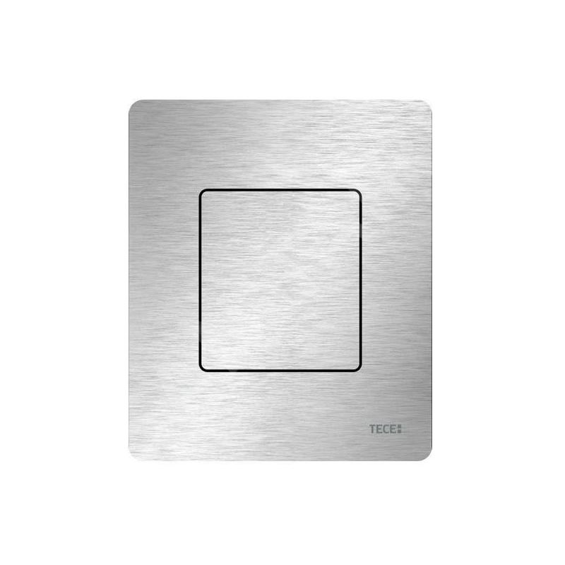 Tece TECEsolid - Commande de la chasse d'eau d’urinoir, finition anti-empreintes, acier inoxydable brossé 9242434