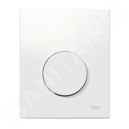 Tece TECEloop - Commande de chasse d'eau d’urinoir, blanc 9242600