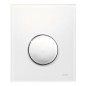 Tece TECEloop - Commande de la chasse d'eau d’urinoir, blanc/chrome brillant 9242627