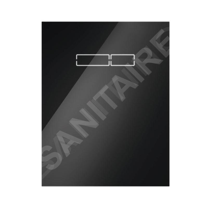 Tece TECElux - Plaque de verre supérieure avec commande électronique de chasse d’eau, verre noir 9650003 Tece TECElux - Plaque de verre supérieure avec commande électronique de chasse d’eau, verre noir 9650003