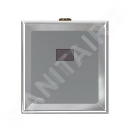 Alcadrain Plaques de commande - Commande électronique de chasse d'eau d'urinoir, fonctionnant sur piles, chrome ASP4-B