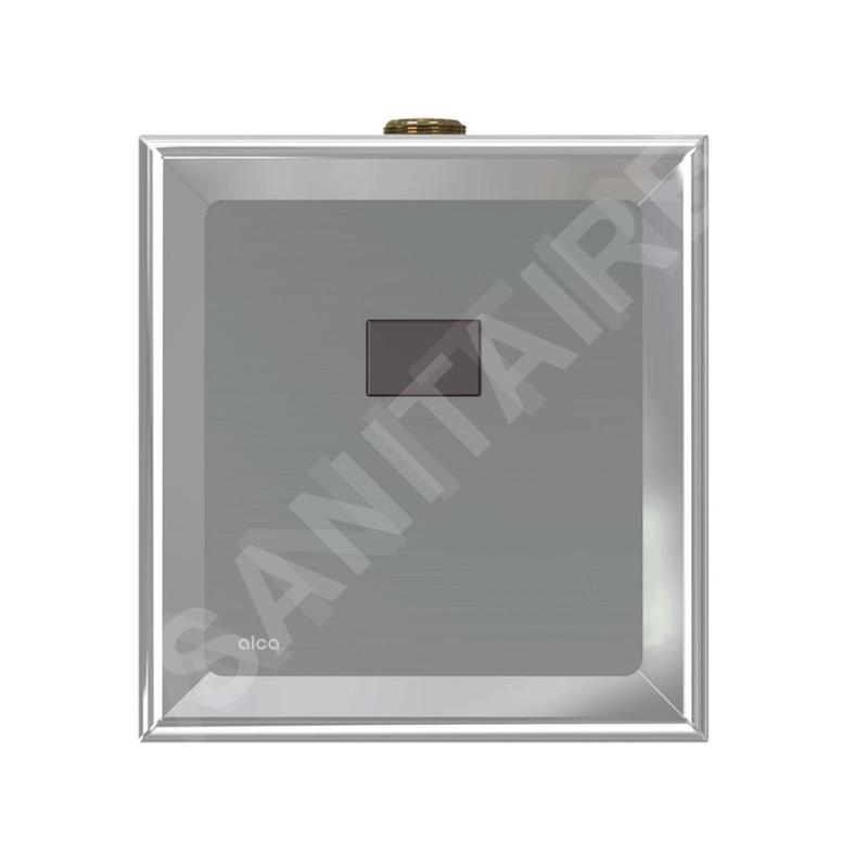 Alcadrain Plaques de commande - Commande électronique de chasse d'eau d'urinoir, fonctionnant sur piles, chrome ASP4-B