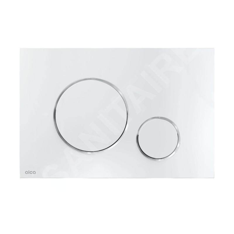 Alcadrain Thin - Commande affleurante, chrome brillant M671