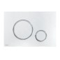 Alcadrain Thin - Commande affleurante, chrome brillant/chrome mat M771