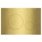 Alcadrain Flat - Commande affleurante, laiton TURN-BRASS