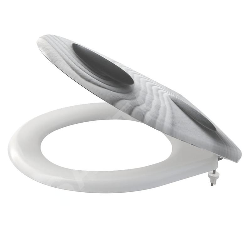 Alcadrain Toiletzittingen - Abattant WC, SoftClose, blanc/zen A604 ZEN