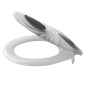 Alcadrain Toiletzittingen - Abattant WC, SoftClose, blanc/zen A604 ZEN