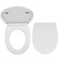 Novaservis Accessoires - Abattant WC, SoftClose, blanc WC/SOFTNEW