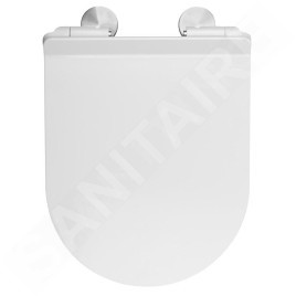 Sapho Accessoires - Abattant WC, SoftClose, blanc PCS081