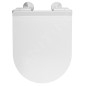 Sapho Accessoires - Abattant WC, SoftClose, blanc PCS081