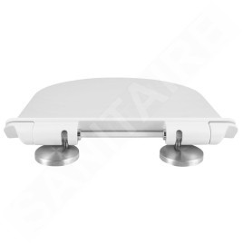 Sapho Accessoires - Abattant WC, SoftClose, blanc PCS081