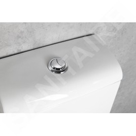 Sapho Hubert - WC à poser, vidange vario, blanc PB304