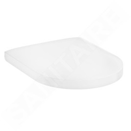 Hansgrohe EluPura S - Abattant WC, SoftClose, blanc 60197450